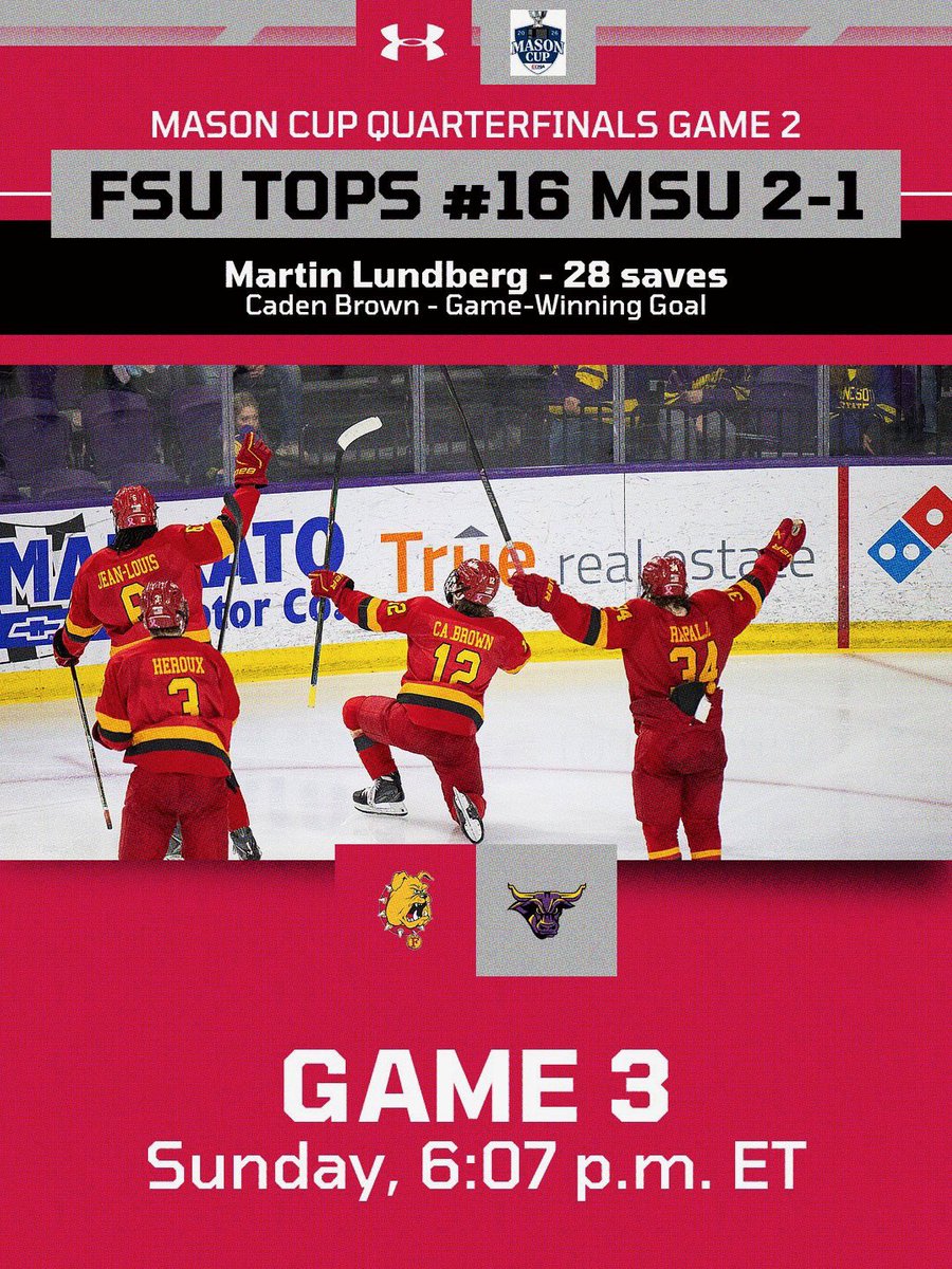 The Mavericks were 17-0 as the top seed in the Mason Cup Playoffs until tonight! We’ll see you tomorrow for game 3!