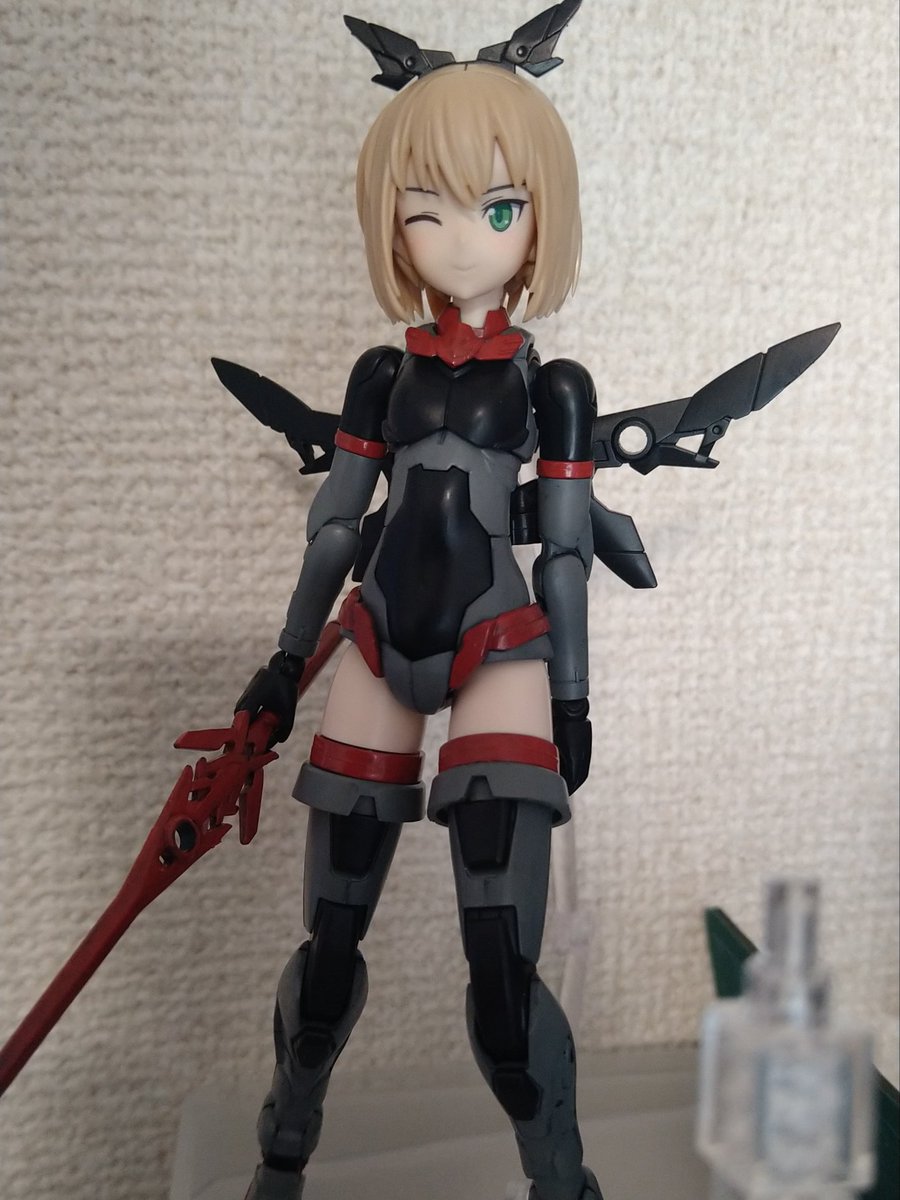 塗装＆組んでみました
なんてこった...か、カワイイ

別のシスターやオプションに手を出したくなってきたな🤤