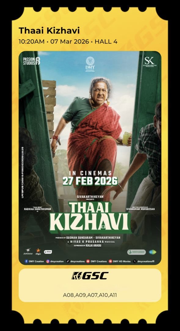 ElanDavin's tweet photo. #ThaaiKizhavi - a fantastic family-tainment movie with a great msg.

One punch dialogue beyond-Rajini really stood out “Manishan santhosama vaazha panam thevaya illaya therila… aana mariyadhaya vaazha panam thevaya.”

That line alone was worth the ticket. @realradikaa rocked it https://t.co/LLXv6PK1l3