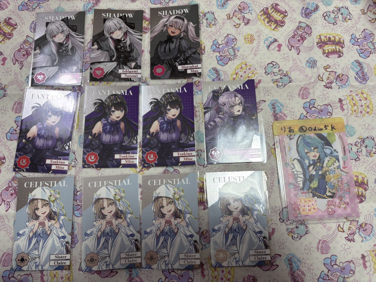 Odw5K's tweet photo. 【交換・譲渡】にじさんじ 8周年 8th Anniversary ランダムメタルカード

譲）画像参照

求）IDカードの方 or 定価+送料

＊郵送取引
＊キャラごとまとめて優先

検索からでもお気軽にお声かけください。 https://t.co/bIwsl2u2p2