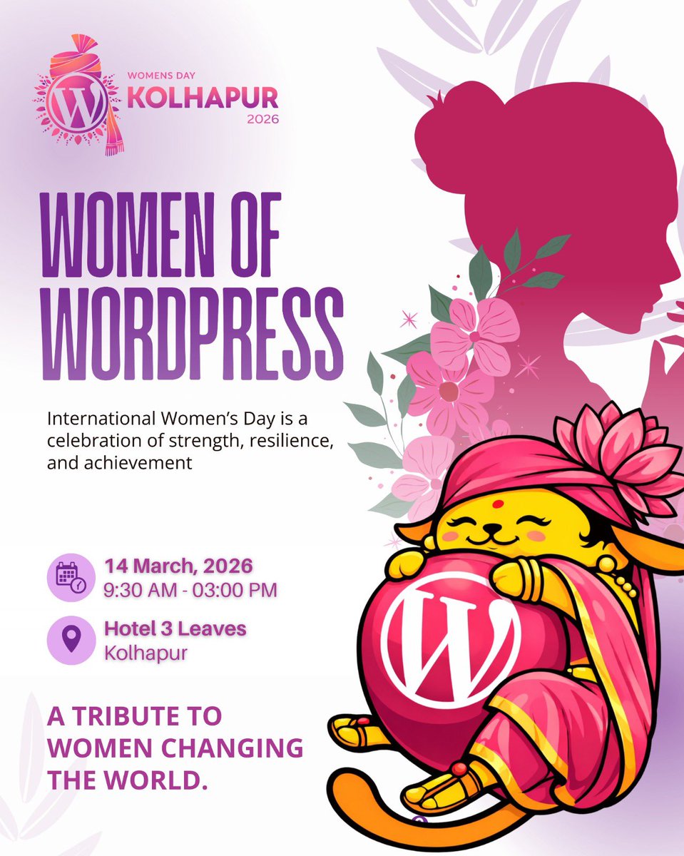 WordPress Kolhapur Community tweet media