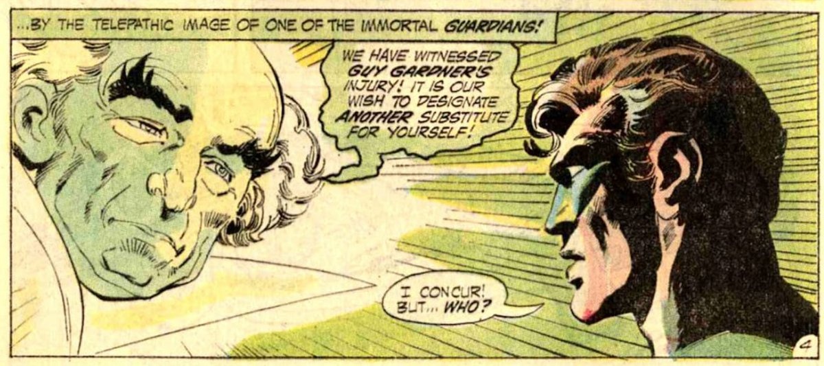 GexraldH's tweet image. Like he was in the comics you didn't read. He was introduced as a sub for Hal Jordan
