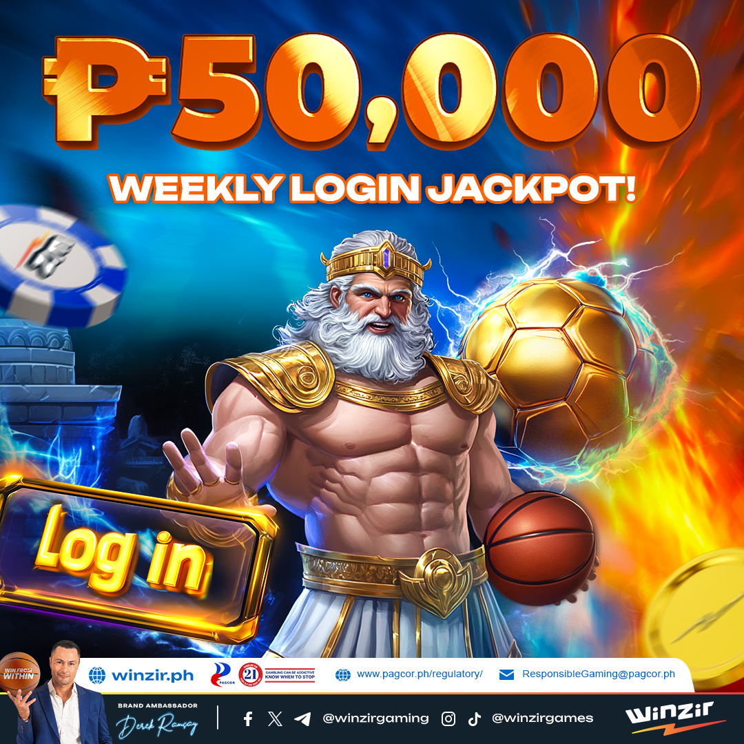 winzirgaming_ph's tweet photo. 🚨 REMINDER: ₱50,000 WEEKLY LOG-IN JACKPOT! 💰🔥

Log in daily (Mon–Sun), play your favorite games, and keep your streak for a chance at the Monday draw.

✅ 50 winners every week!

How to win: https://t.co/oMVqyNCq85

#winzir #weeklydraw #loginbonus https://t.co/yIGFLqePhy