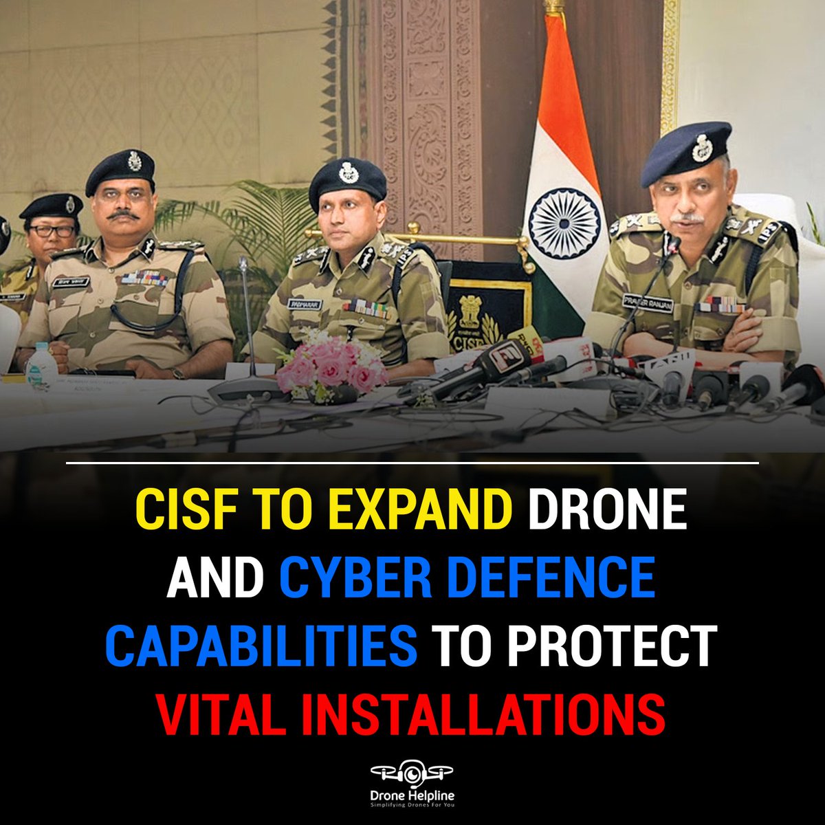 CISF is expanding its drone and anti drone capabilities to counter emerging aerial threats at critical infrastructure. The force plans training and a dedicated RPTO as part of its modernisation plan.

Source: tinyurl.com/3e8puvjn 

#DroneNews