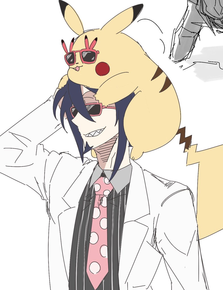 サングラスが似てるなと思ったんですよ