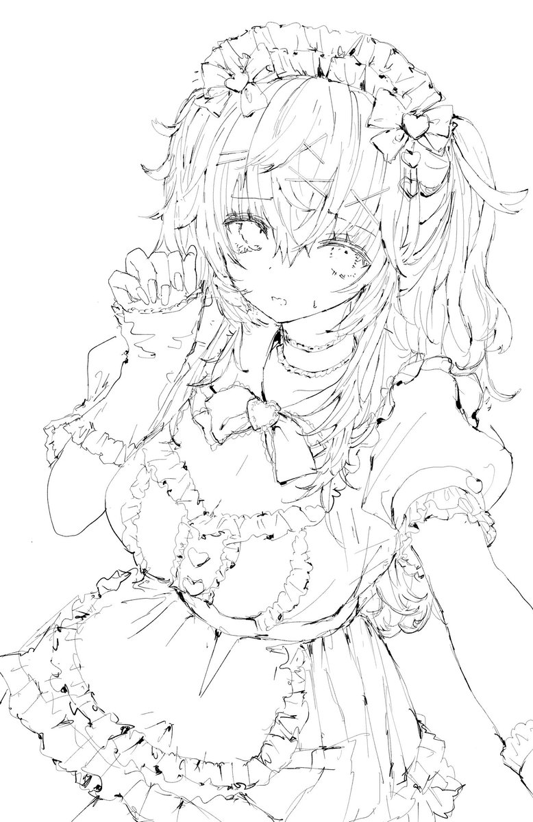 昔やたらインク溜りに憧れてた時期あって
それを思い出しながら書いてた 
