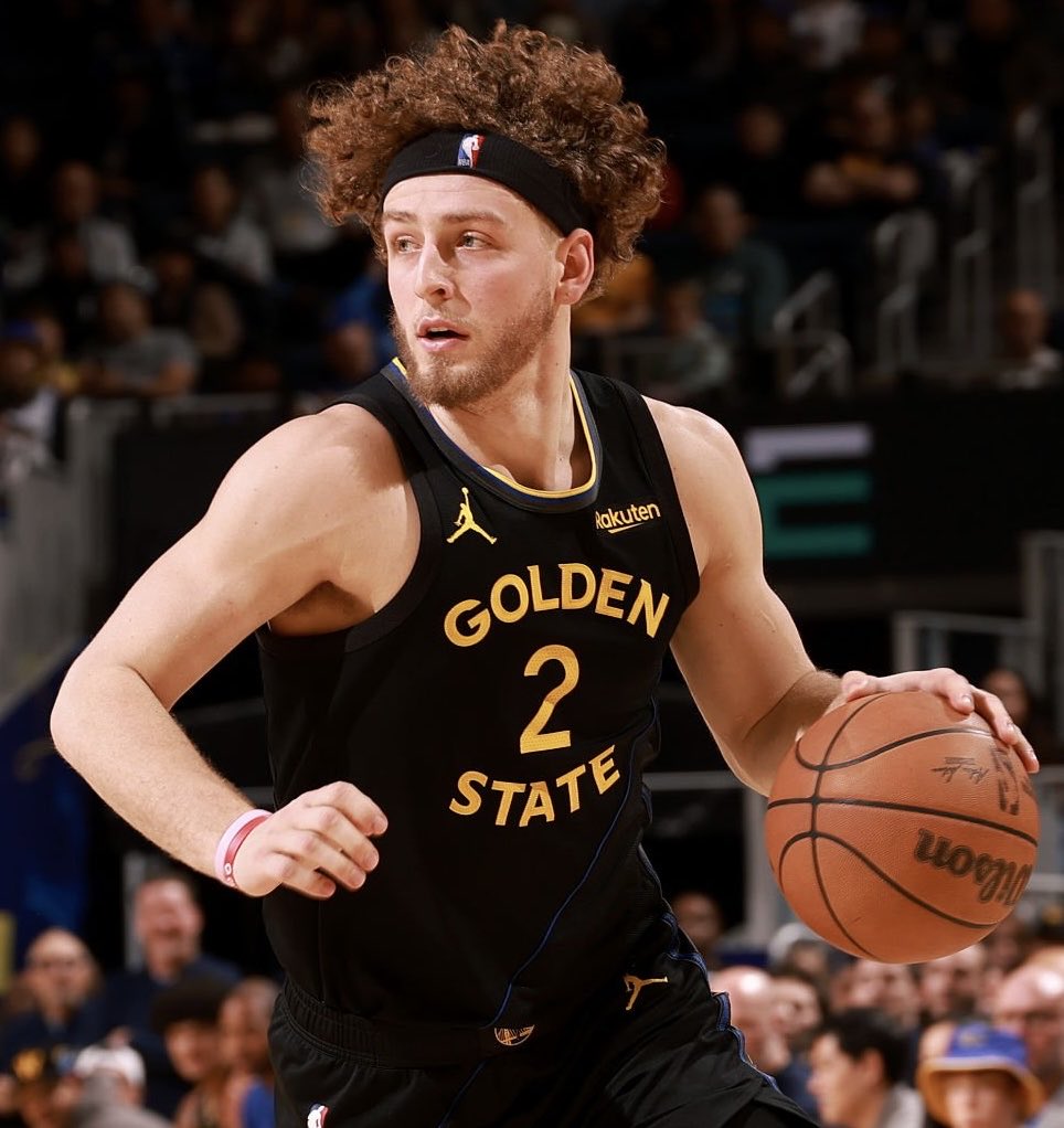PolymarketHoops's tweet photo. Brandin Podziemski since All-Star break:

17.3 PPG
9.3 RPG
5.0 APG
45/33/80%

Leading the Warriors in PTS, REB, &amp; AST in that span. https://t.co/HzdXw5HUeN