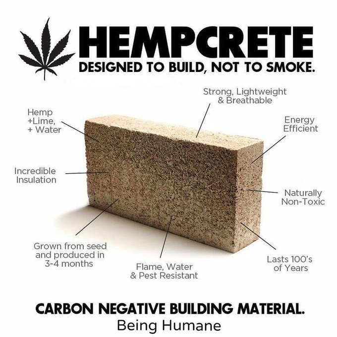 iontecs_pemf's tweet image. If I ever build a house again, it will be out of hempcrete (even if it looks like a log home outside). I couldn't be more impressed with it. You can heat that home with practically a match in the winter and it's fireproof. 
x.com/idropFbombs/st…