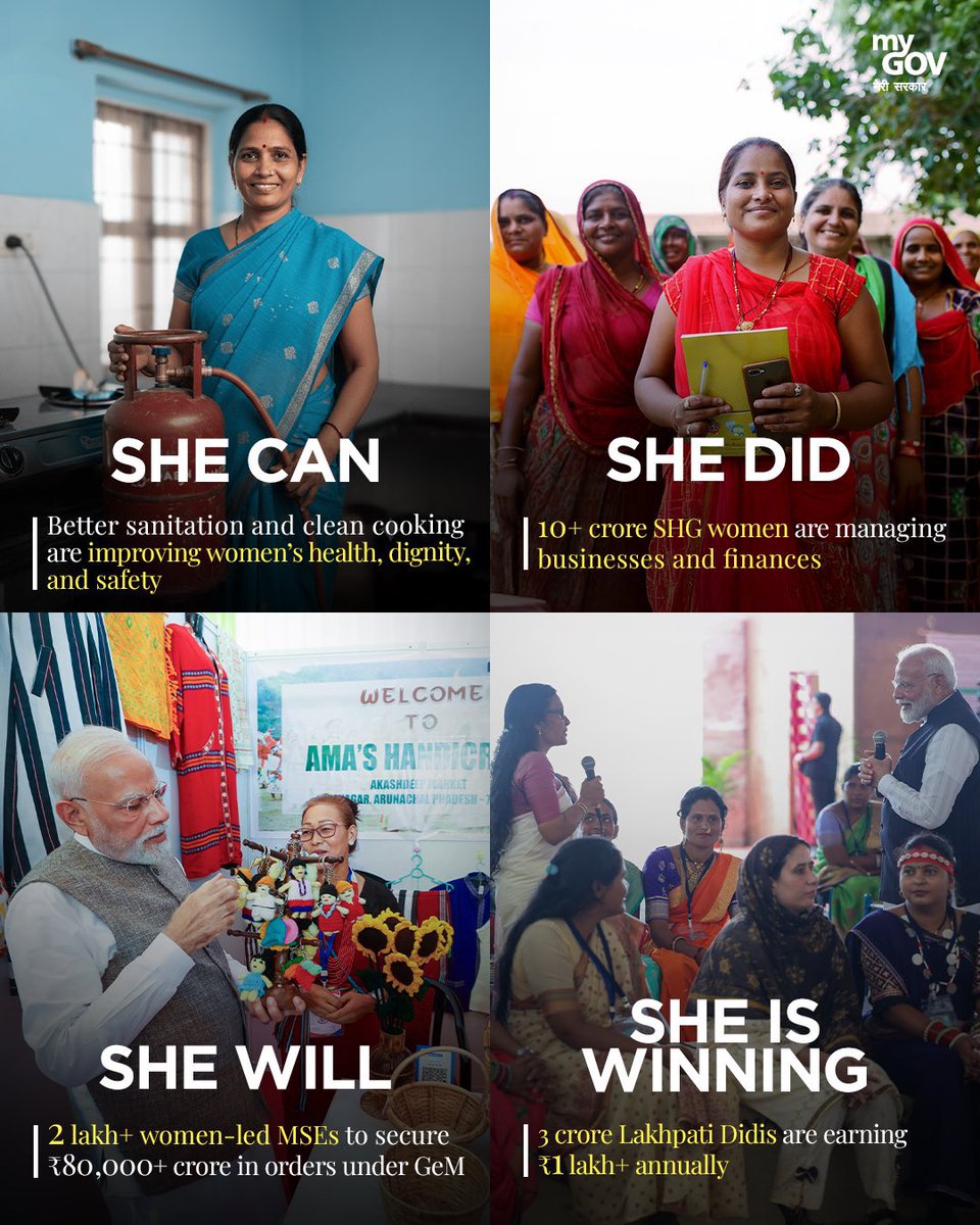 sambitswaraj's tweet photo. सशक्त नारी, समृद्ध भारत...

#NayeBharatKiNariShakti https://t.co/QcLW3dPCsA