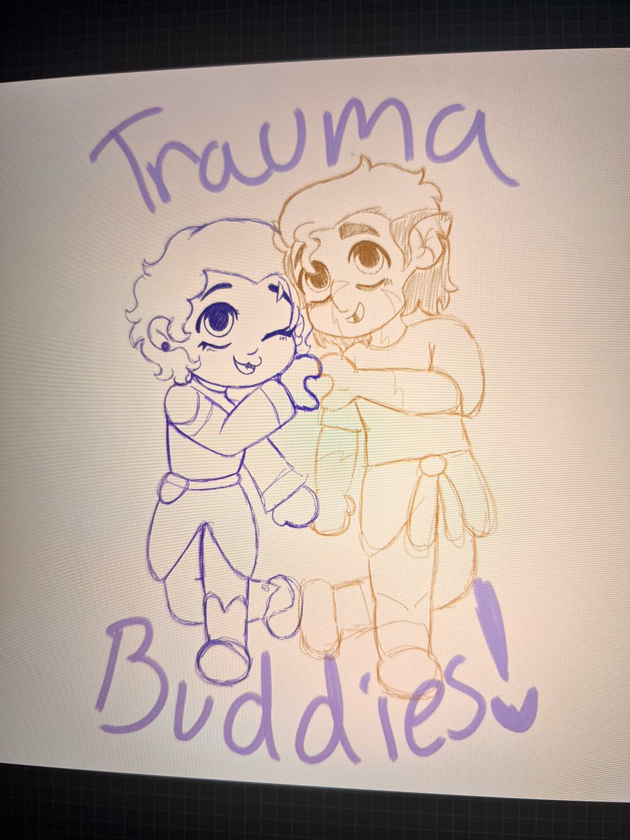 Here’s a sketch of a acrylic pin idea I hope to make. Only issue is I have to have at least ten pre-orders so not sure if I’ll ever get this made but ima draw up the idea anyways :’3 #luzandhunter #luznoceda #lunter #huntertheowlhouse #TheOwlHouse