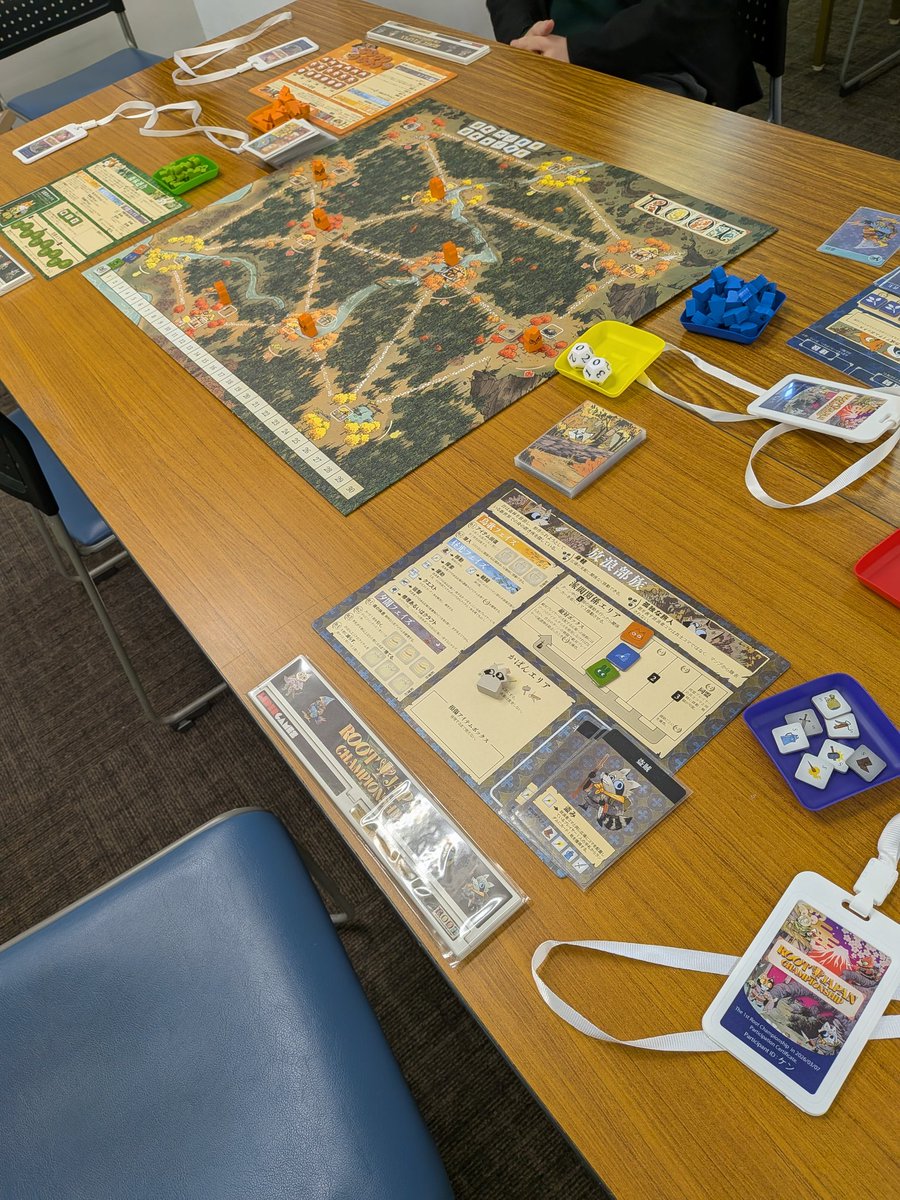 BoardgamerK's tweet image. #Root
大会の予選で2位。
8卓あったからベスト16？