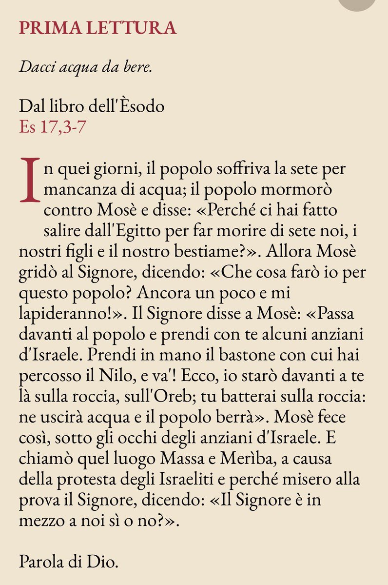 pregarelaparola's tweet image. #pregare la Parola di oggi:dissetarci per dissetare 💦
#VangeloDiOggi #vangelodelgiorno