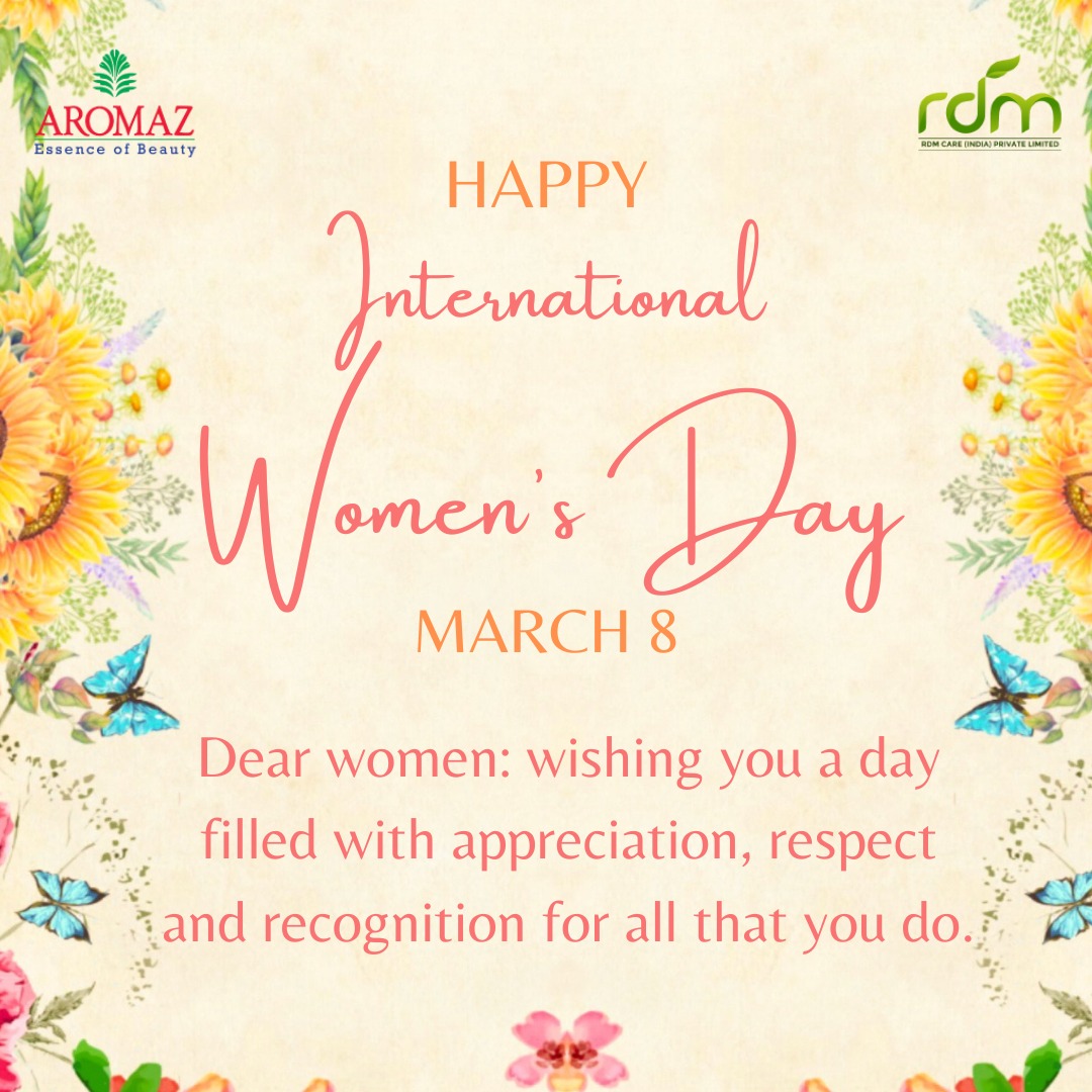 AromazOfficial's tweet photo. Today we celebrate the strength, resilience, and achievements of women everywhere. Your courage inspires change, your compassion builds communities, and your determination shapes a better future. May you continue to rise, lead, and shine—not just today, but every day. https://t.co/u8frlPErSM