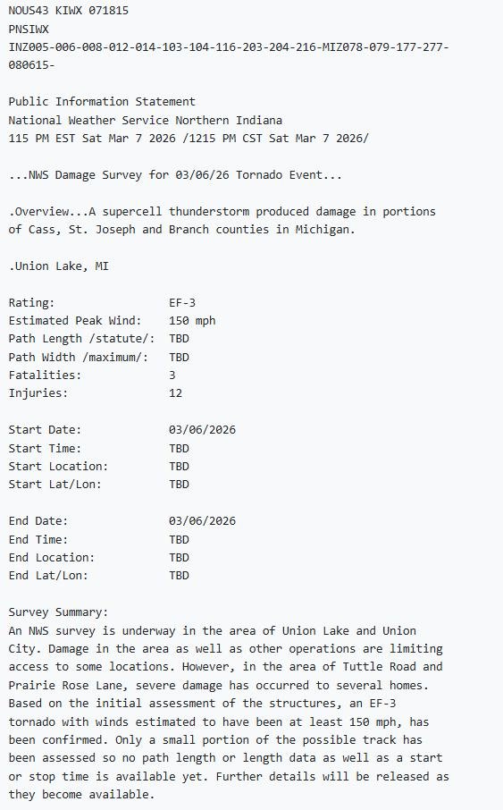 NWS Northern Indiana tweet media