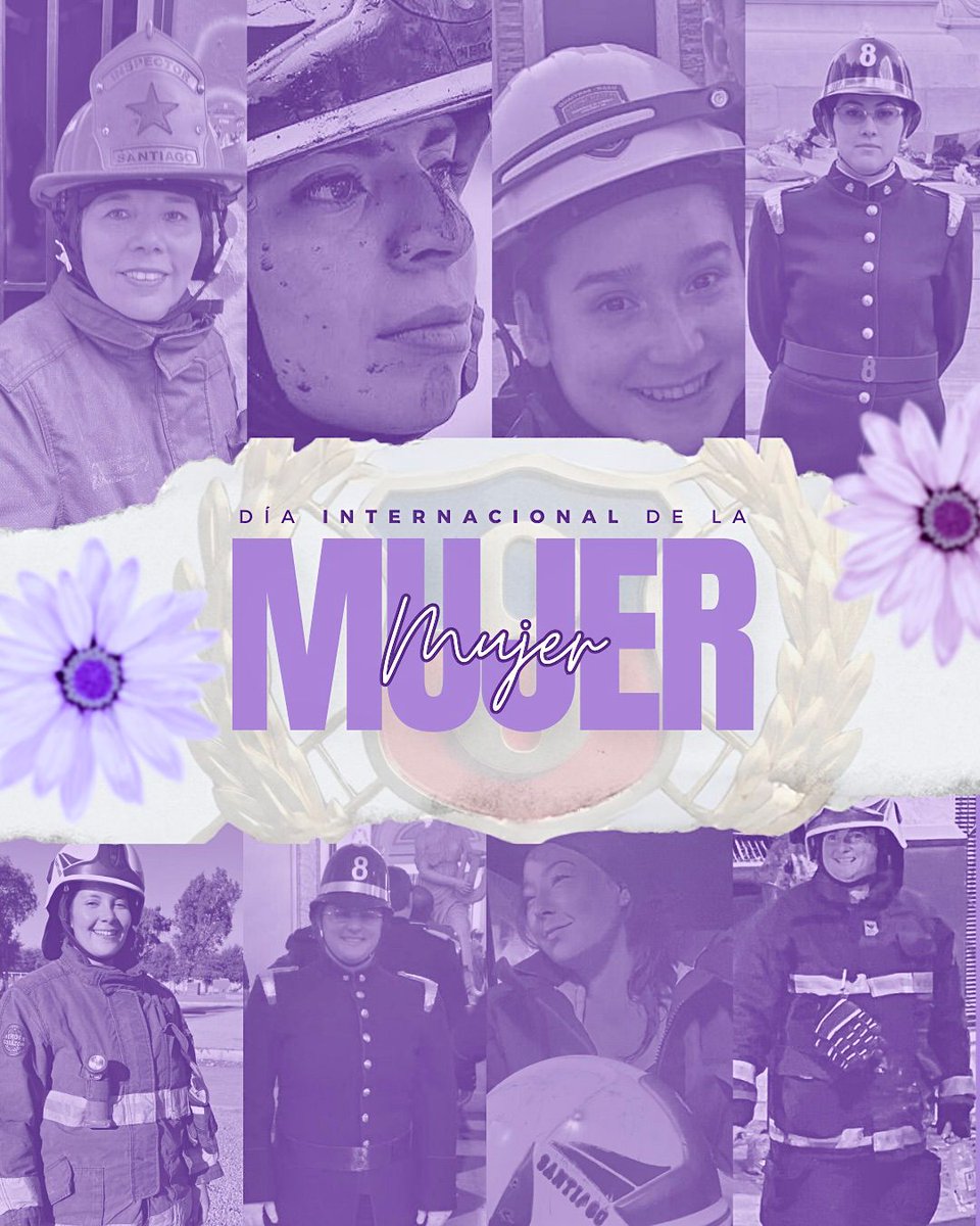 OctavaCBS's tweet image. ¡Unidas por el 8 y por el orgullo de la #Octava 🚒! 

Nuestras octavinas rompen barreras y abren camino en cada emergencia 💪🏻. ¡Gracias por su entrega y pasión! #DíaDeLaMujer #Bomberos @cbsantiago