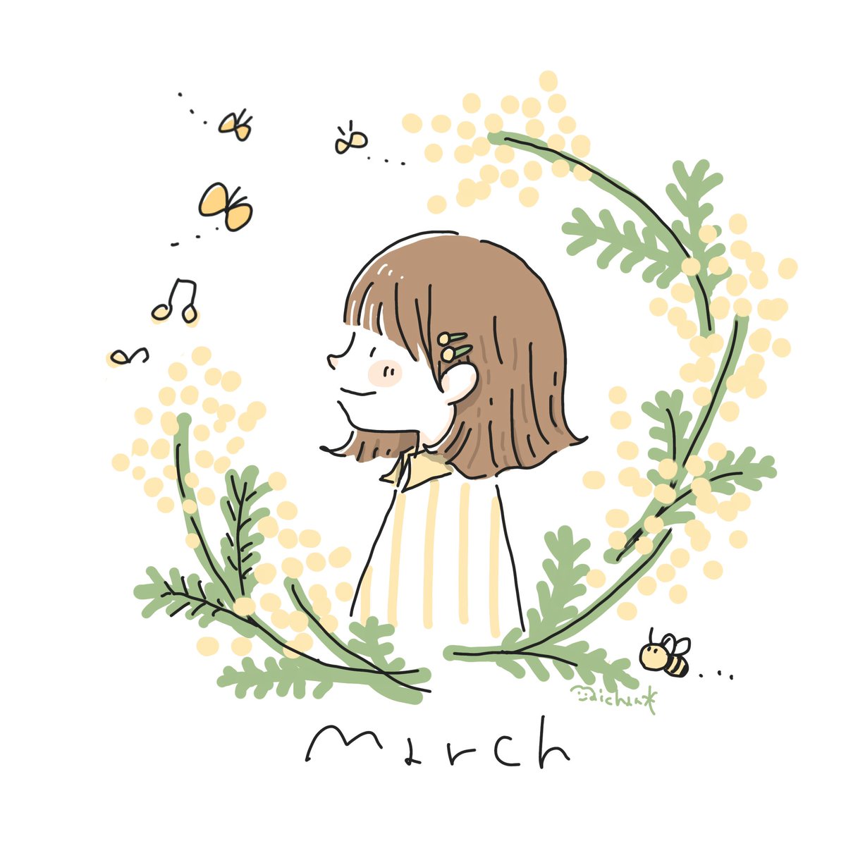 きょうはミモザの日 ！🌼
イタリアでは「国際女性デー」に合わせて、感謝を込めてミモザを贈る習慣があるそうです

花言葉は「感謝」「思いやり」♡
いつも支えてくれる大切な人たちに、心からのありがとうを🌼🌼🌼
#国際女性デー  #ミモザの日