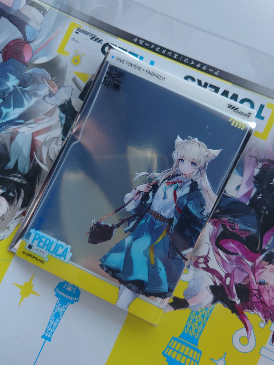 アークナイツエンドフィールド ペリカ 東京タワー限定 グッズ2点セット