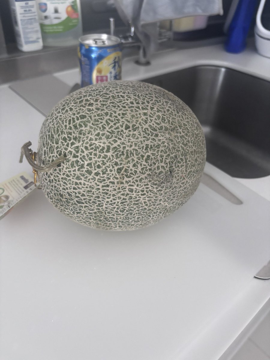 hyper_mochi's tweet photo. 日本のメロンある！安い！(タイ産)
と思って買ったら、まぁあれでした。こちらのサッパリ系果物と同じ感じ。色までは良かったんだけどなー。日本の農業技術ってすごいんですね、ってなりました。 https://t.co/MXpkX5n5zg