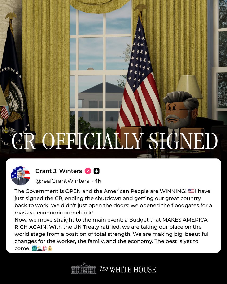 President Grant J. Winters (@Winters4USA) / Posts / X