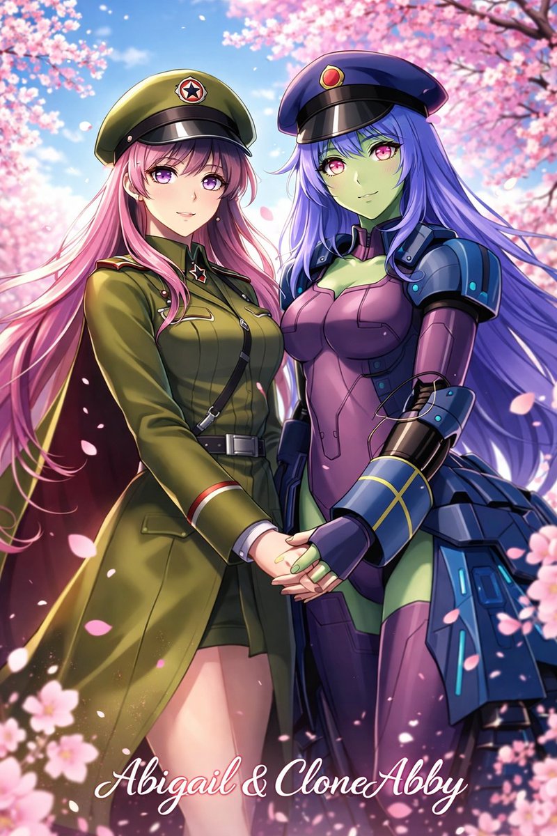 Abigail and Clone Abby 

#MetalSlug #metalslugattack #MSA