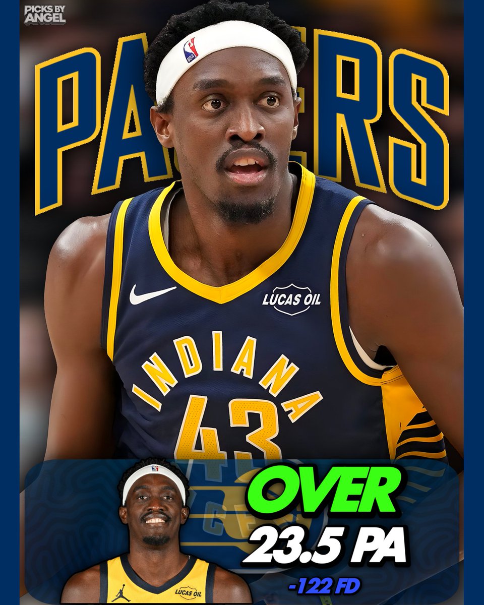 picksbyangel's tweet image. 🏀 Pascal Siakam O 23.5 PA (-122)
#YesCers

• The Blazers allow the 5th MOST mid-range points and the 10th MOST points in the paint, areas that account for 38% of Siakam’s scoring.
• Portland also gives up the 2nd MOST points to PNR ball handlers, the 3rd MOST transition