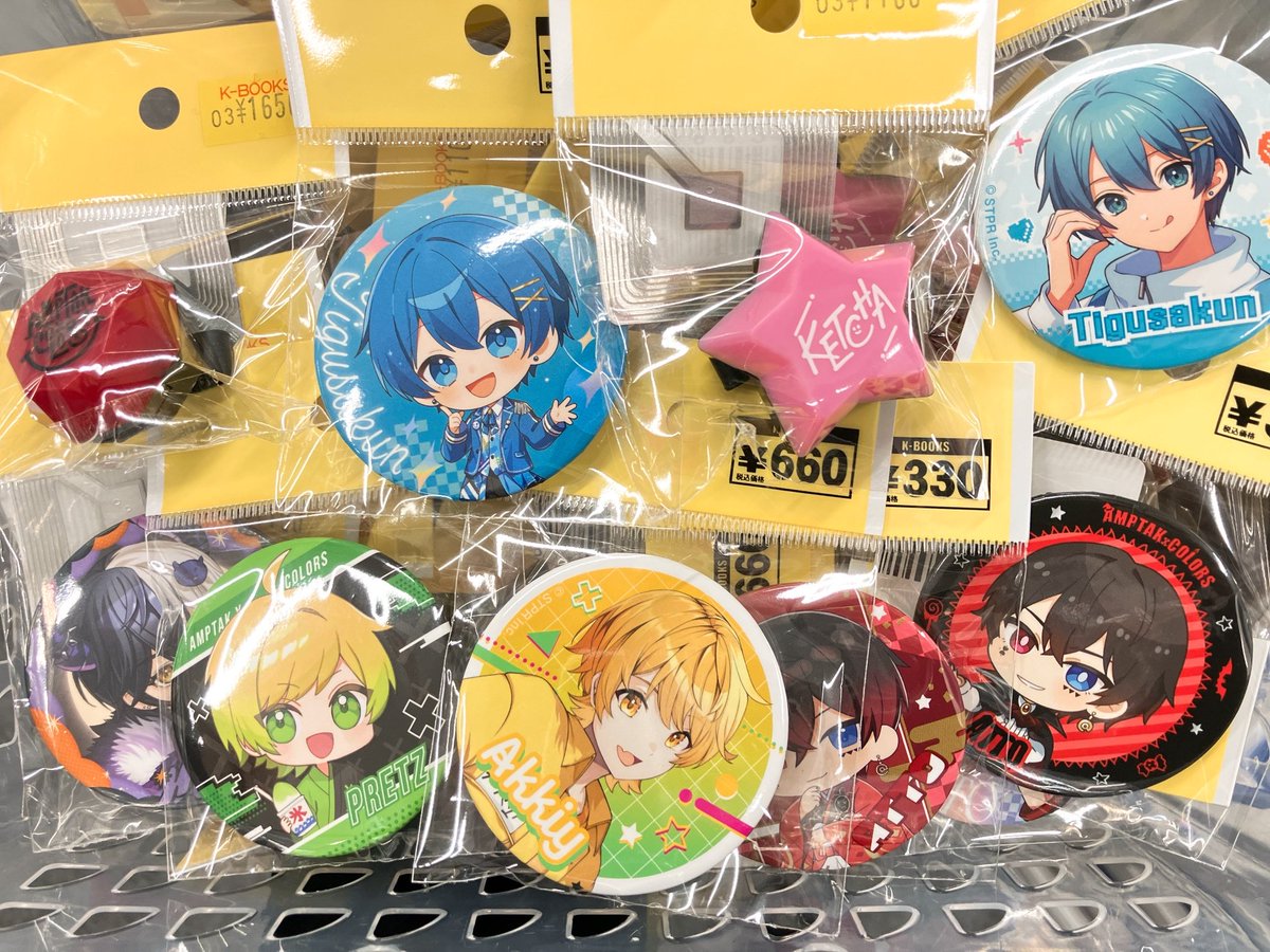 入荷情報】 📣AMPTAKxCOLORS 📣 缶バッジ アクキー アクリルスタンド