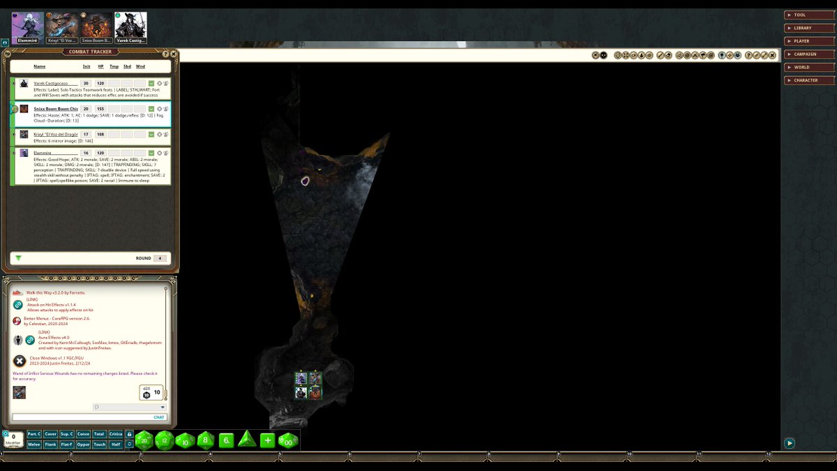 Suryarael's tweet photo. Pachis! Vamos iniciando el #stream de hoy donde vamos a concluir la aventura one-shot titulada "El Quebrar de la Noche" ya saben los espero por #twitch #DnD #Pathfinder #VTTRPG #Dungeonalchemist #fantasygroundsunity https://t.co/taROgaMQUj https://t.co/kBF6YvJ14m