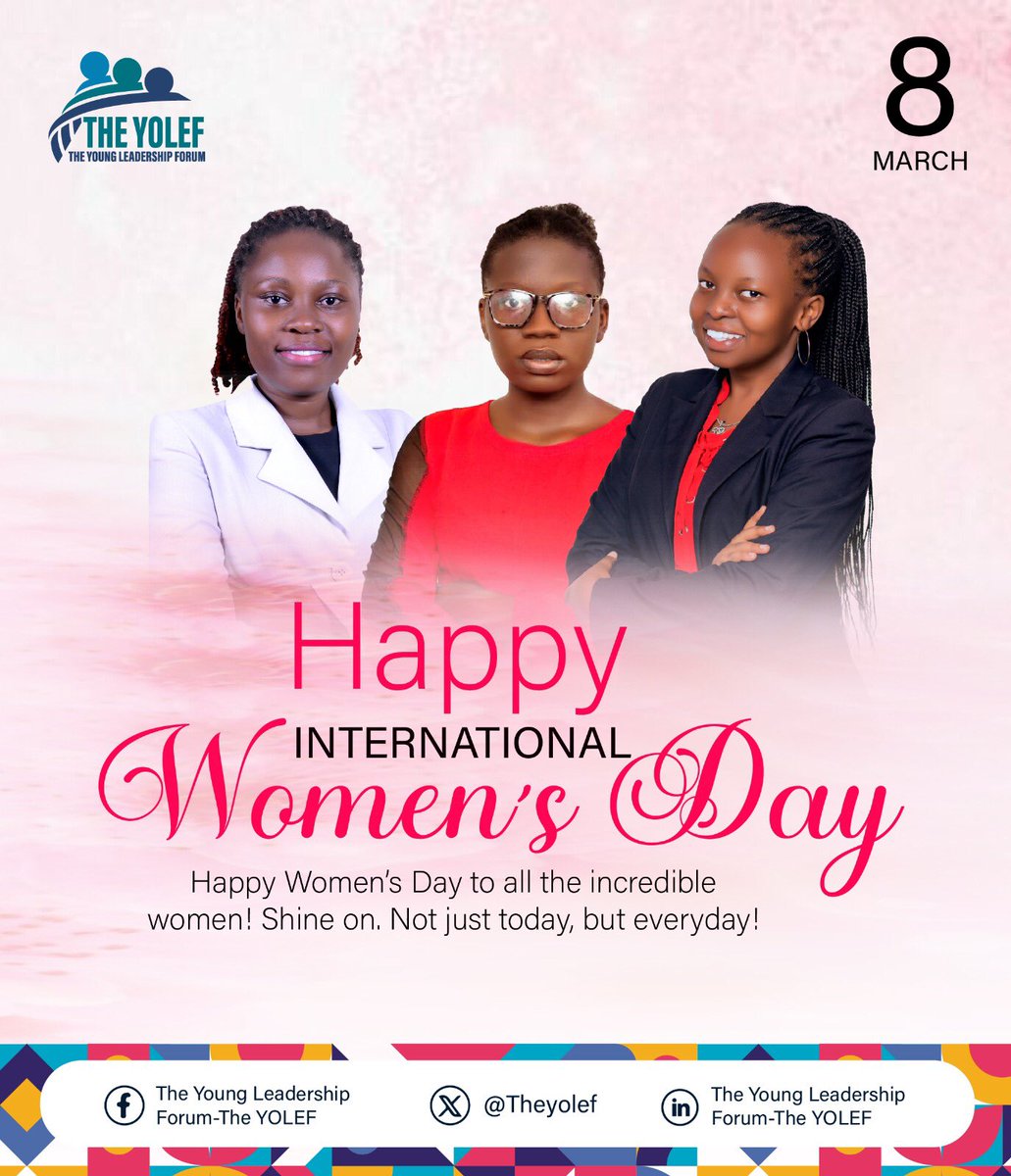 Theyolef's tweet photo. Every day is a celebration of the women shaping our world.  Today, we honour you. Tomorrow, we keep rooting for you. 
 
Happy International Women's Day from The YOLEF* ! 💫 https://t.co/21OVf3ayIR