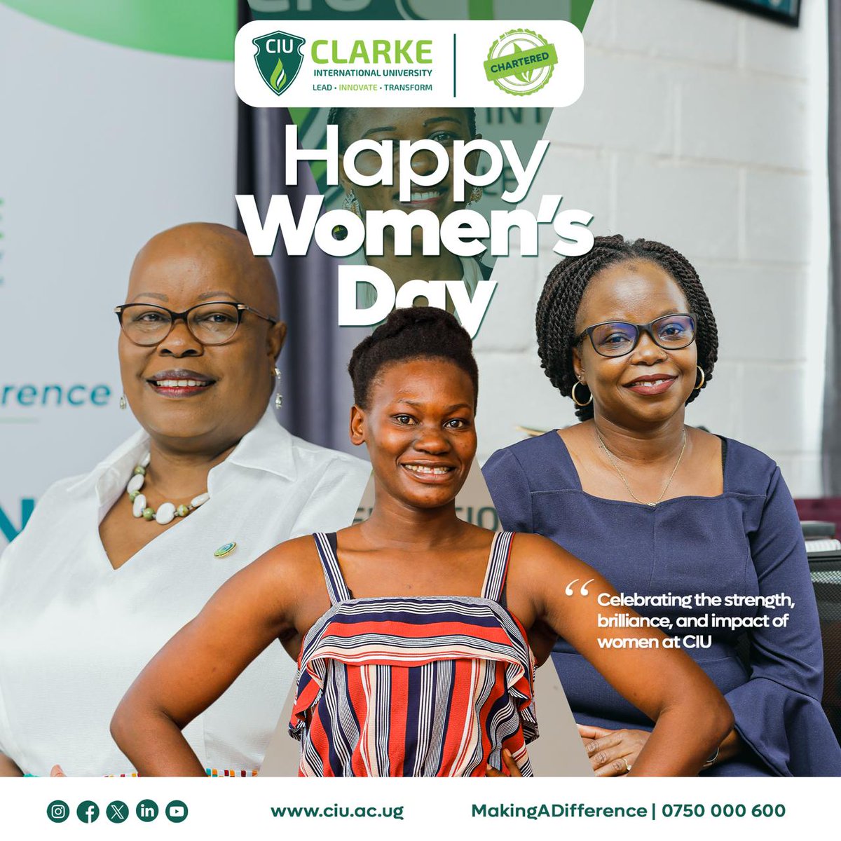 Clarke International University tweet media