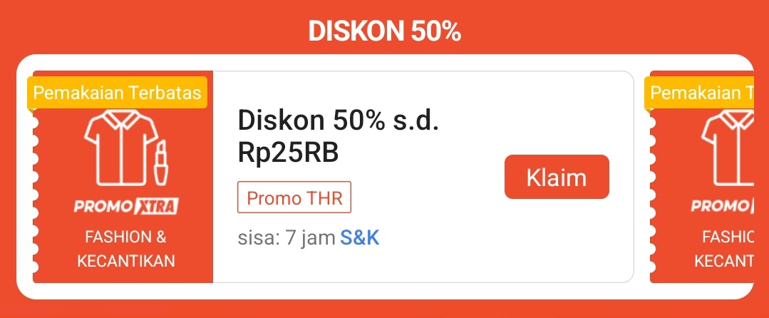 RacunBelanja's tweet photo. KLAIM DULU VOUCHERNYA
📌 Kemarin malem habis 8 menit

Klaim di sini dulu:
https://t.co/mNrNpZhAFk

📌 Bisa beli sabun, sunscreen, makeup, skincare, dll
📌 Fashion &amp; beauty bertanda promo xtra https://t.co/YAqxlUS0nD