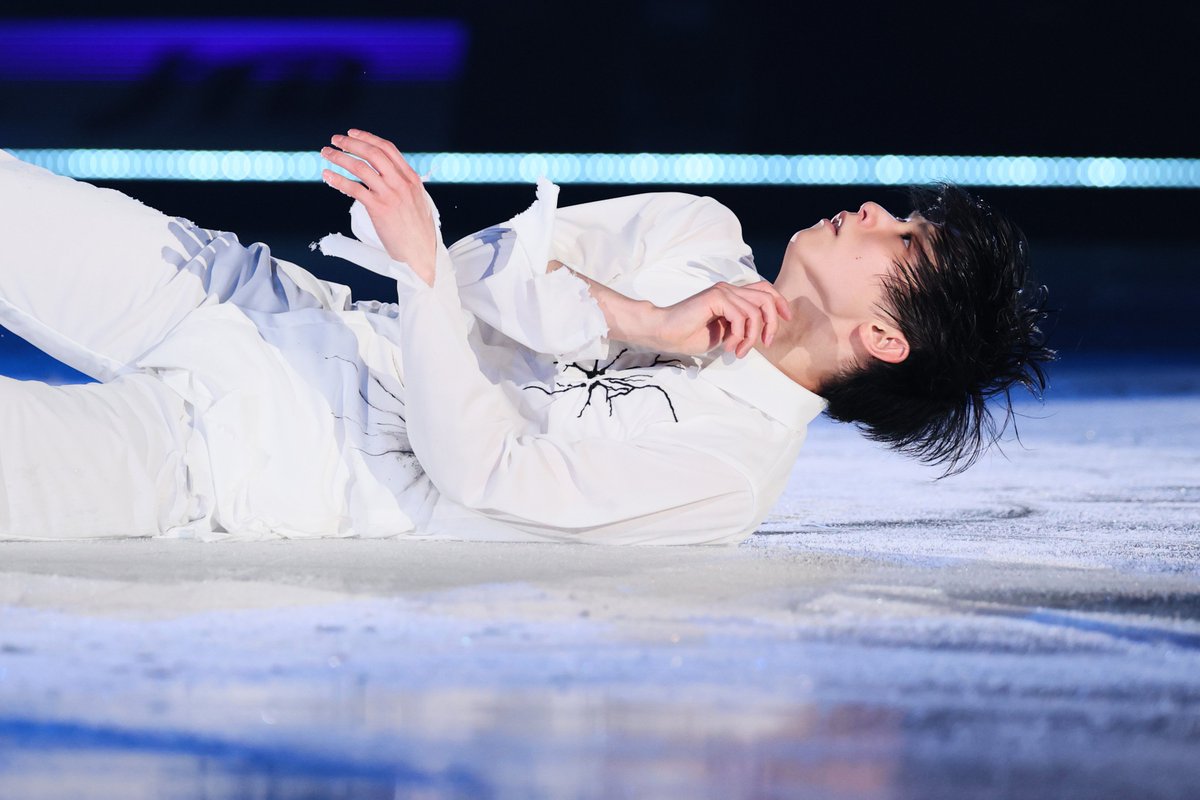 SponichiF's tweet photo. #nottestellata2026 遅くなりましたが、3月6日撮影ゲネプロから羽生結弦 @yoshiki_kogaito https://t.co/mOZz5Evaev