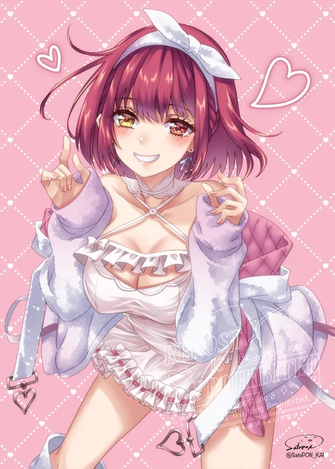 V絵シリーズ部屋着船長!部屋着可愛すぎる #宝鐘マリン #マリンのお宝