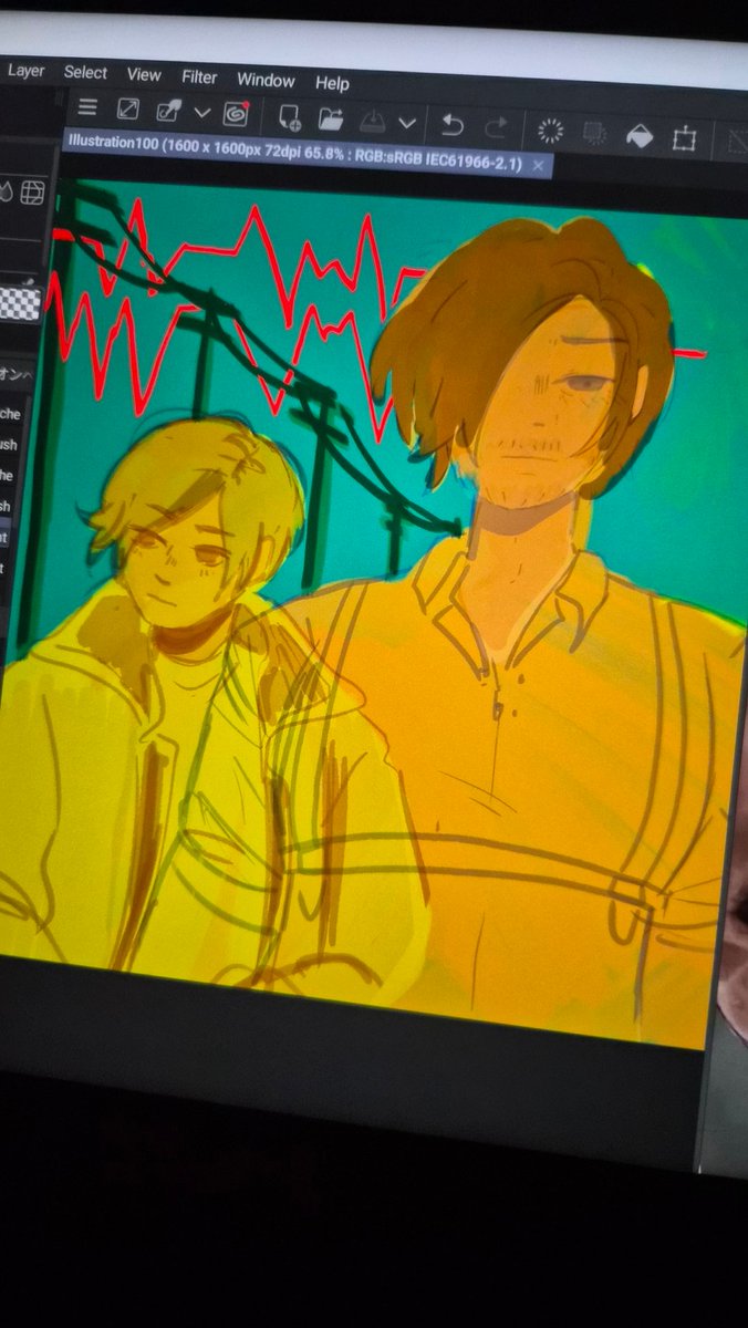 mnstrhp's tweet photo. WIP 
IM gonna be ILL i miss him so much alreadfy https://t.co/VgjnTfoTQq