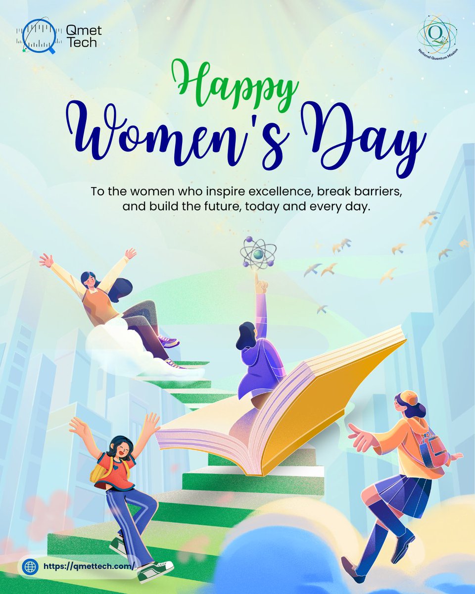 qmet_tech's tweet photo. Today we celebrate the women who lead, innovate, and inspire change across every field. Their ideas, resilience, and leadership continue to shape a more inclusive and equitable future.

Happy International Women’s Day.
#InternationalWomensDay #WomenInLeadership #WomenWhoLead https://t.co/i2YAmQ2kY0