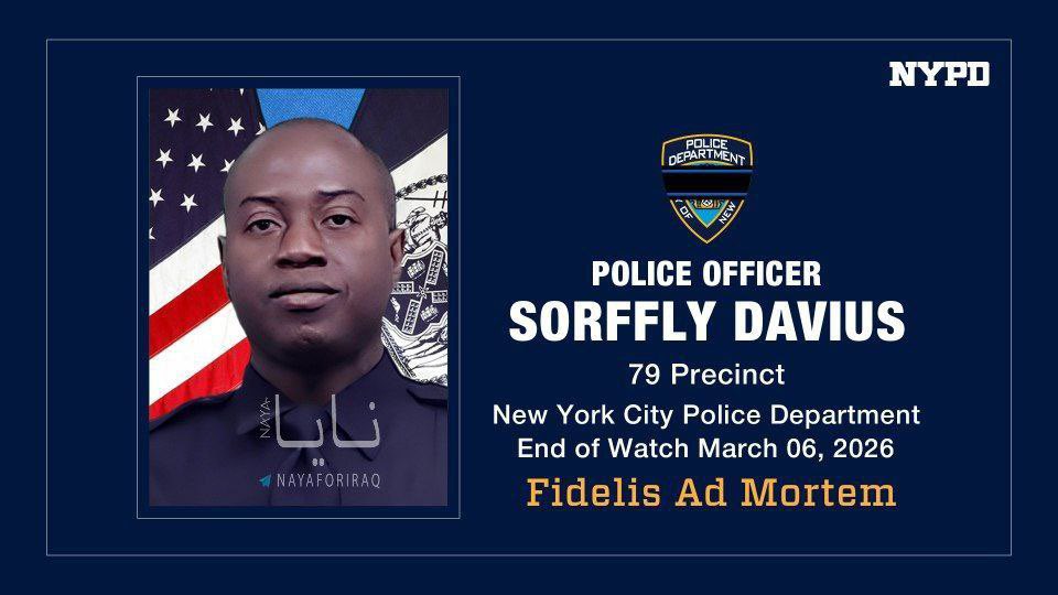 AFREPRT's tweet photo. An american Police officer has been killed in Kuwait but the NYPD says it was from a health condition…was the health condition a ballistic missile??? https://t.co/u5aRrC87Gt