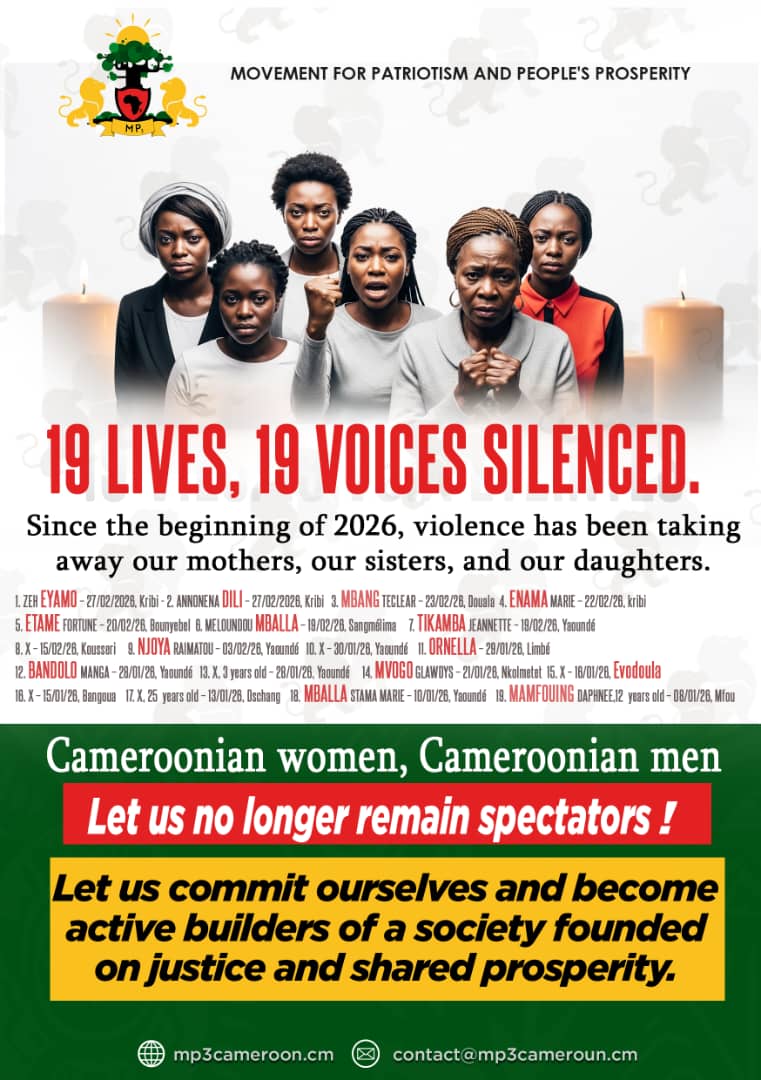 MP3 Cameroon tweet media