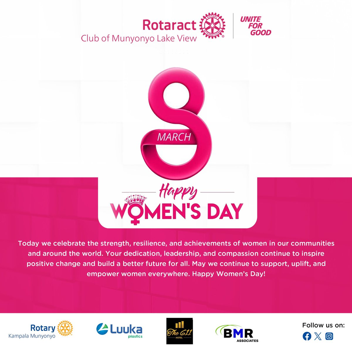 LakeviewRac's tweet photo. *Happy International Women's Day*
"Empowered women empower women 🌟 Celebrate the trailblazers, shatter ceilings, and keep soaring! Happy International Women's Day 😊"

We celebrate you today https://t.co/BM9RK2dGWl