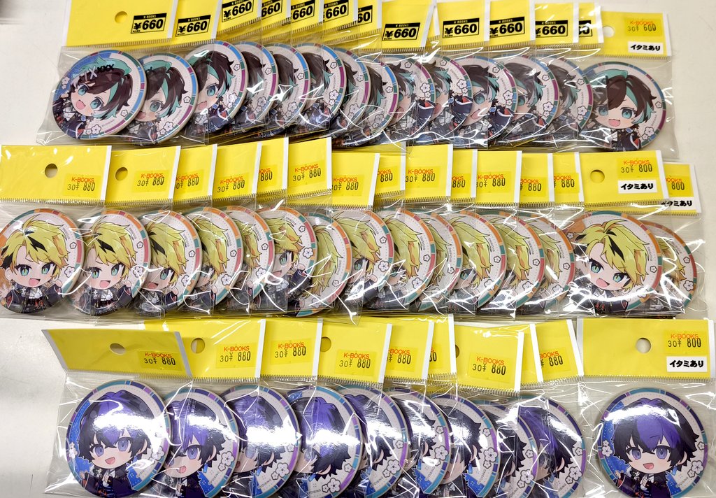 入荷情報】 ブラフラ ◇スターターグッズ(缶バッジ、アクリルスタンド