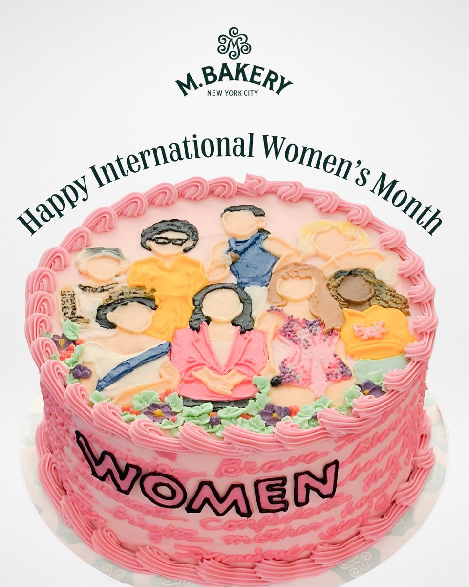 Today we recognize all the women in our lives-- proudly passionate sugar people who make the world sweeter today than yesterday! Happy International Women's Day from #MBakery!