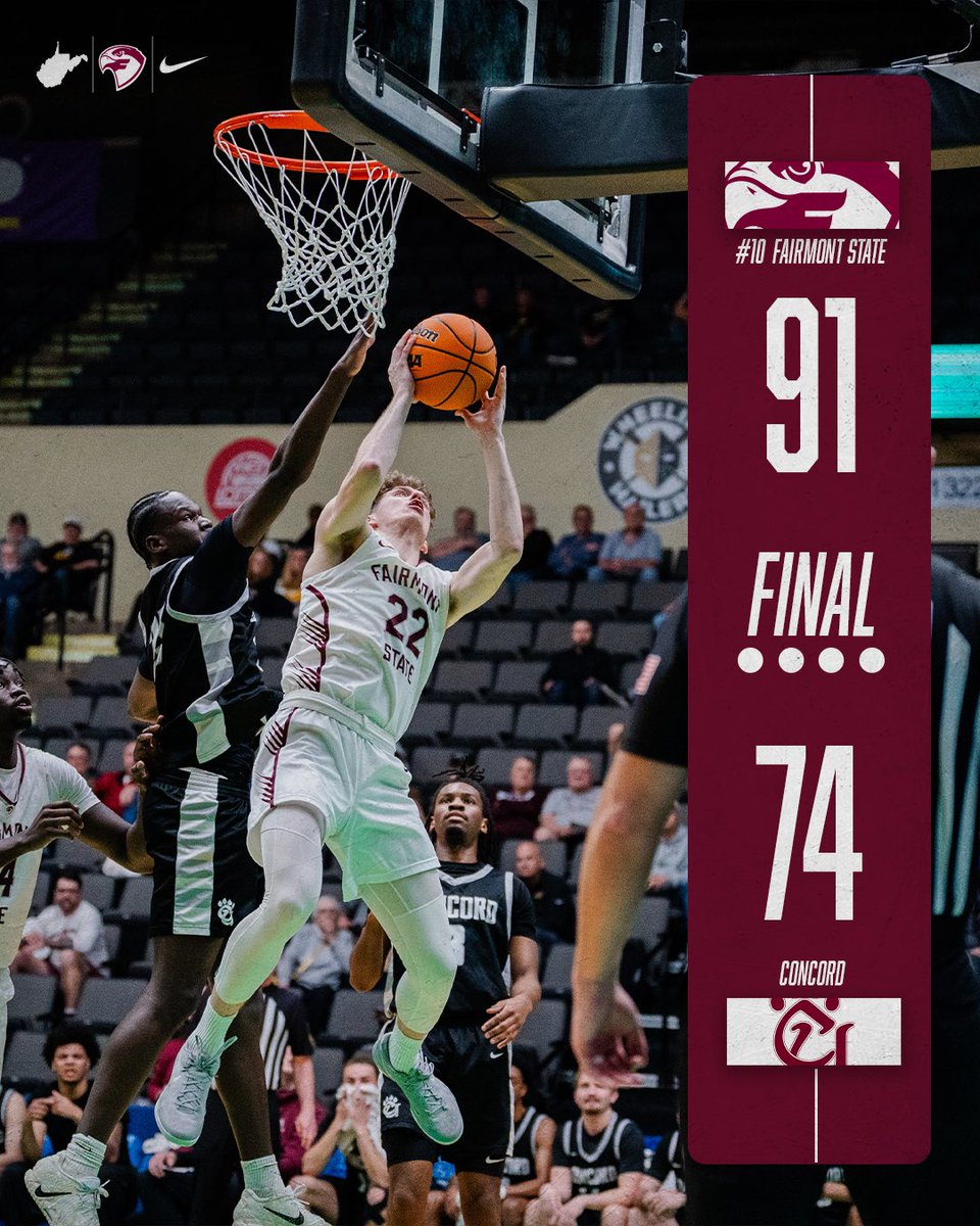 Fairmont State Athletics tweet media