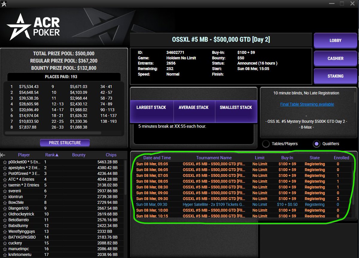 ACR Poker tweet media