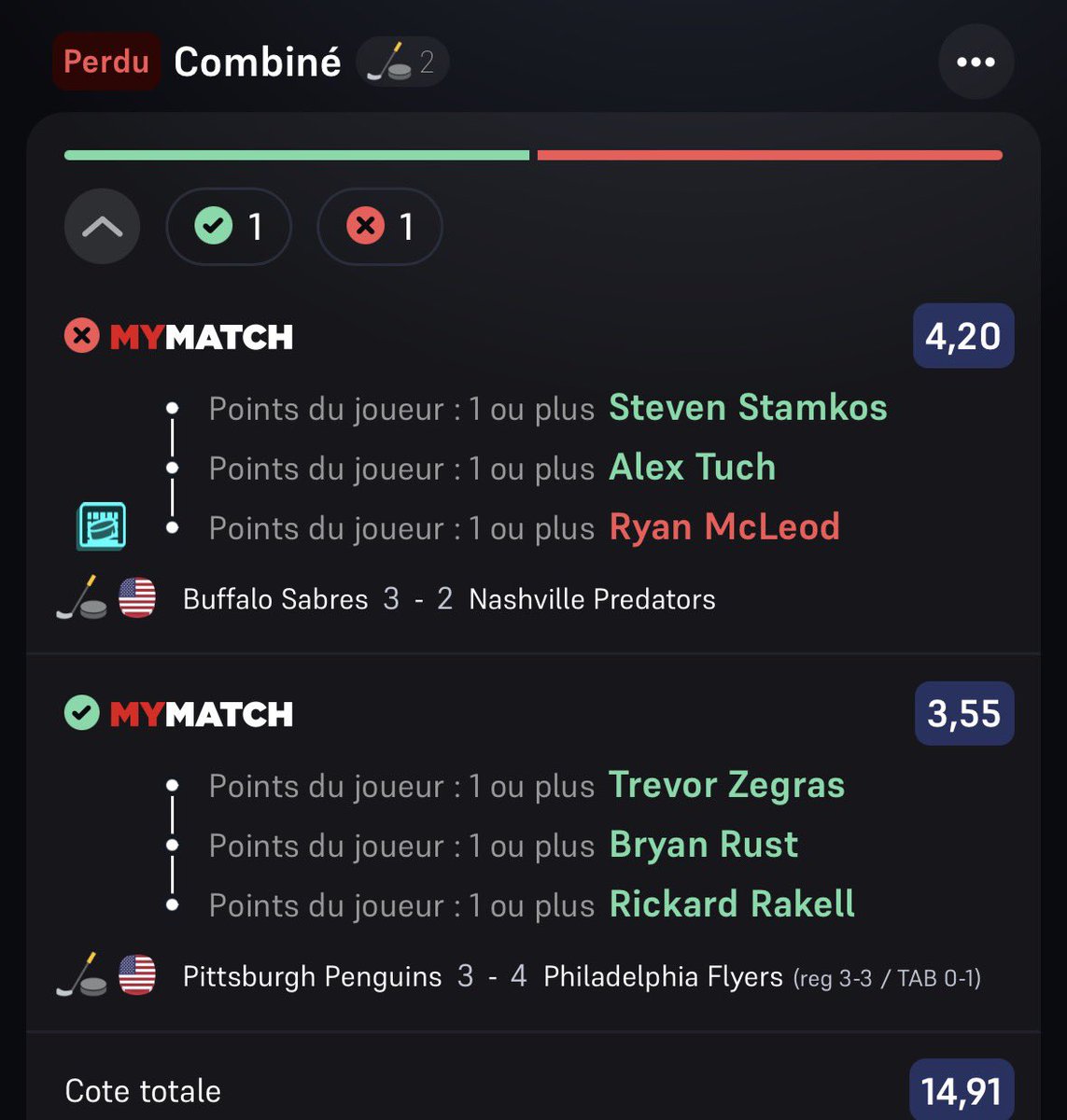 La NHL c’est toujours la même chose. #TeamParieur