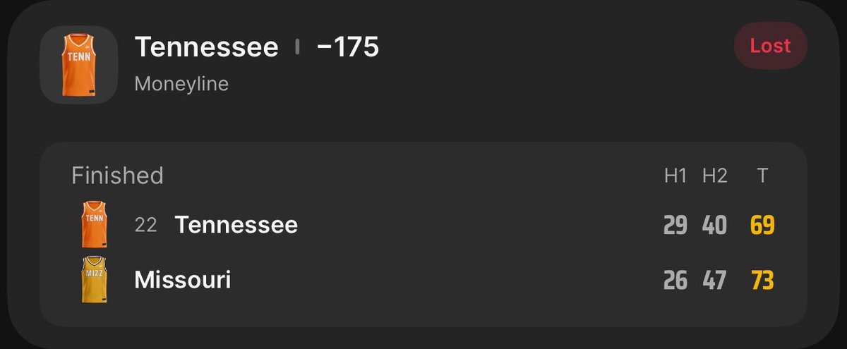 An utter collapse and sloppy second half leads to a disappointing loss for Tennessee and on our #LockOTD, our third straight.