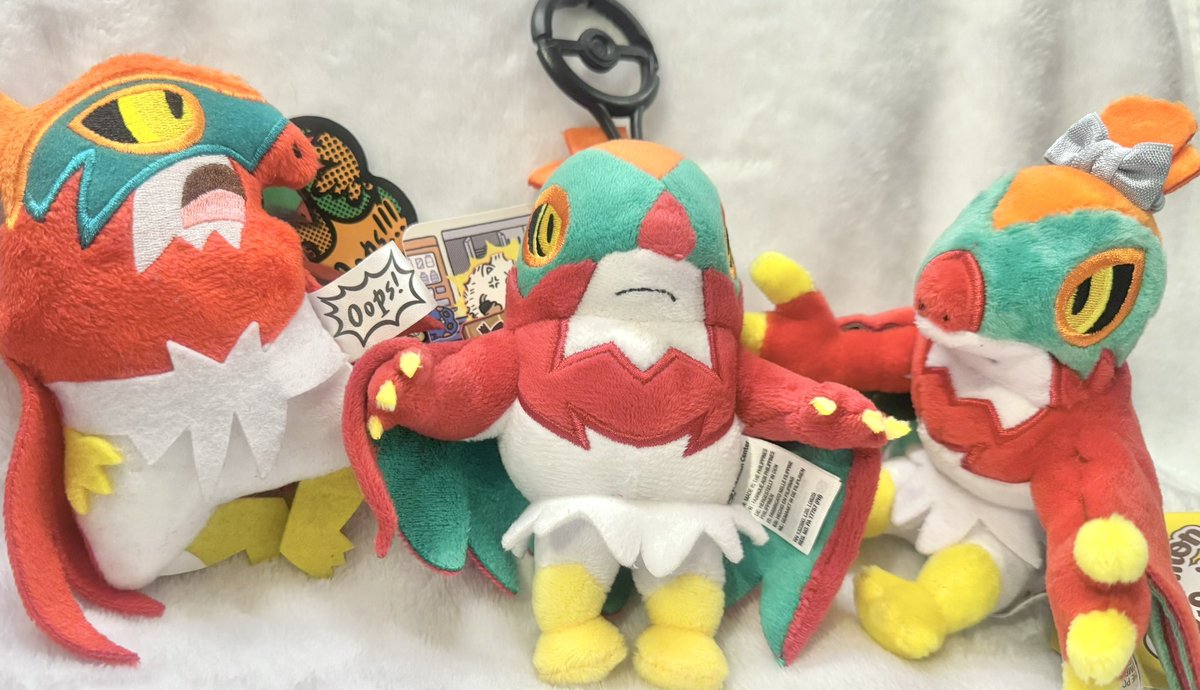 そういえば、かくとうシリーズのルチャブルちゃんお迎えしました！
少しづつだけど年月かけてグッズ増えてる🥹💕