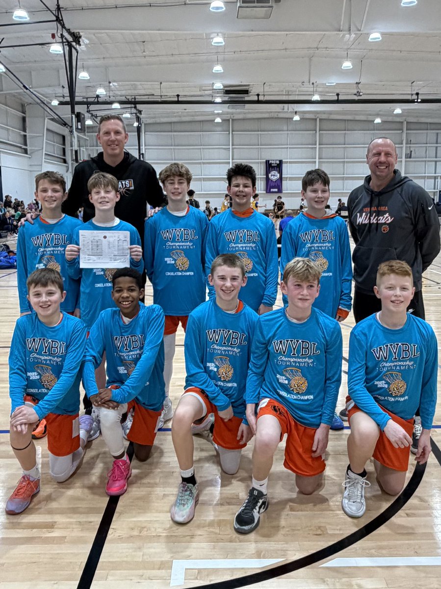 Johnson_Drew's tweet photo. 6th Grade Verona - WYBL Winners. @VeronaWBC https://t.co/J0h7hay5Oh