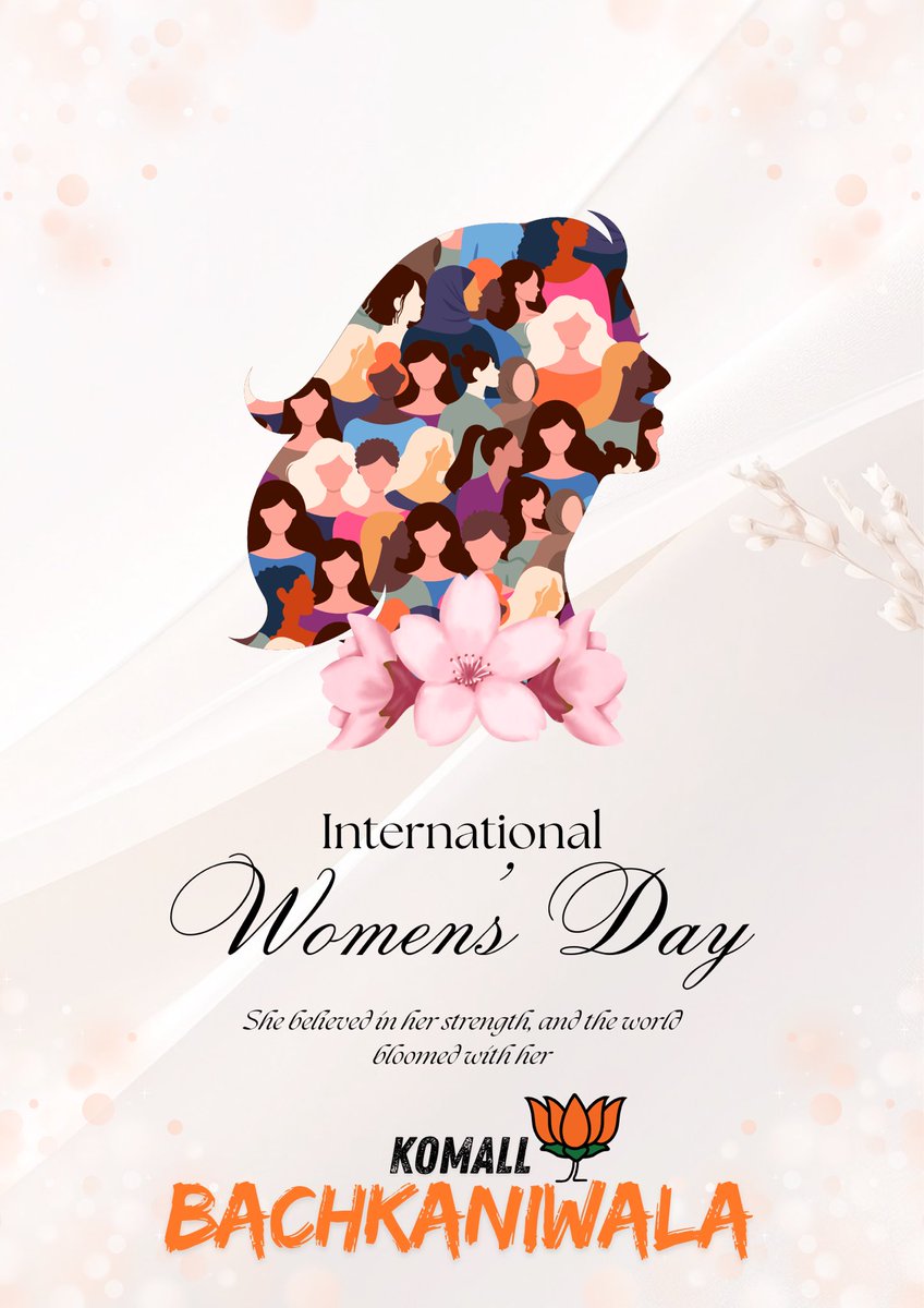 komall0686's tweet photo. Happy Women’s Day to all who proves that strength and compassion can go together. 
 
#HappyWomensDay https://t.co/USat5uG4bP