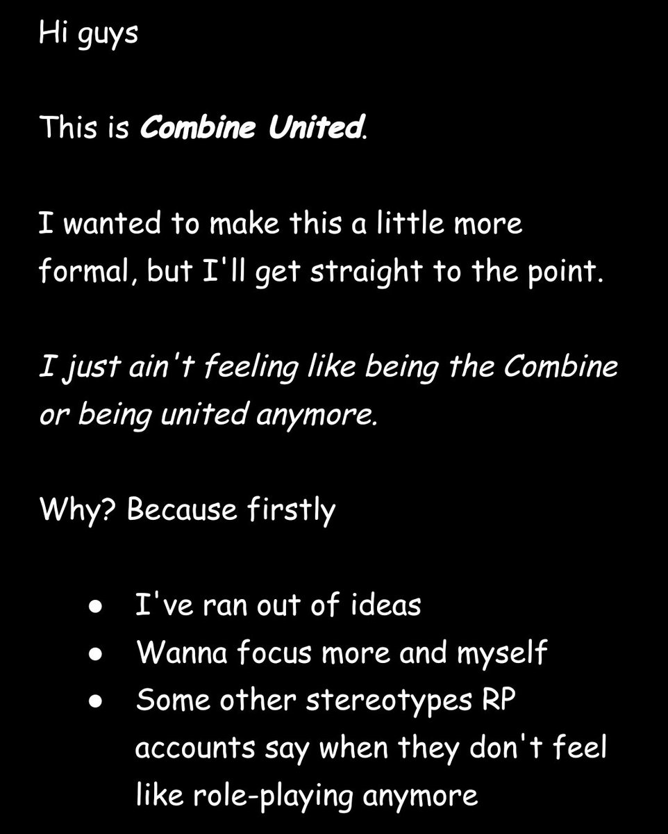 Combine United ™ tweet media