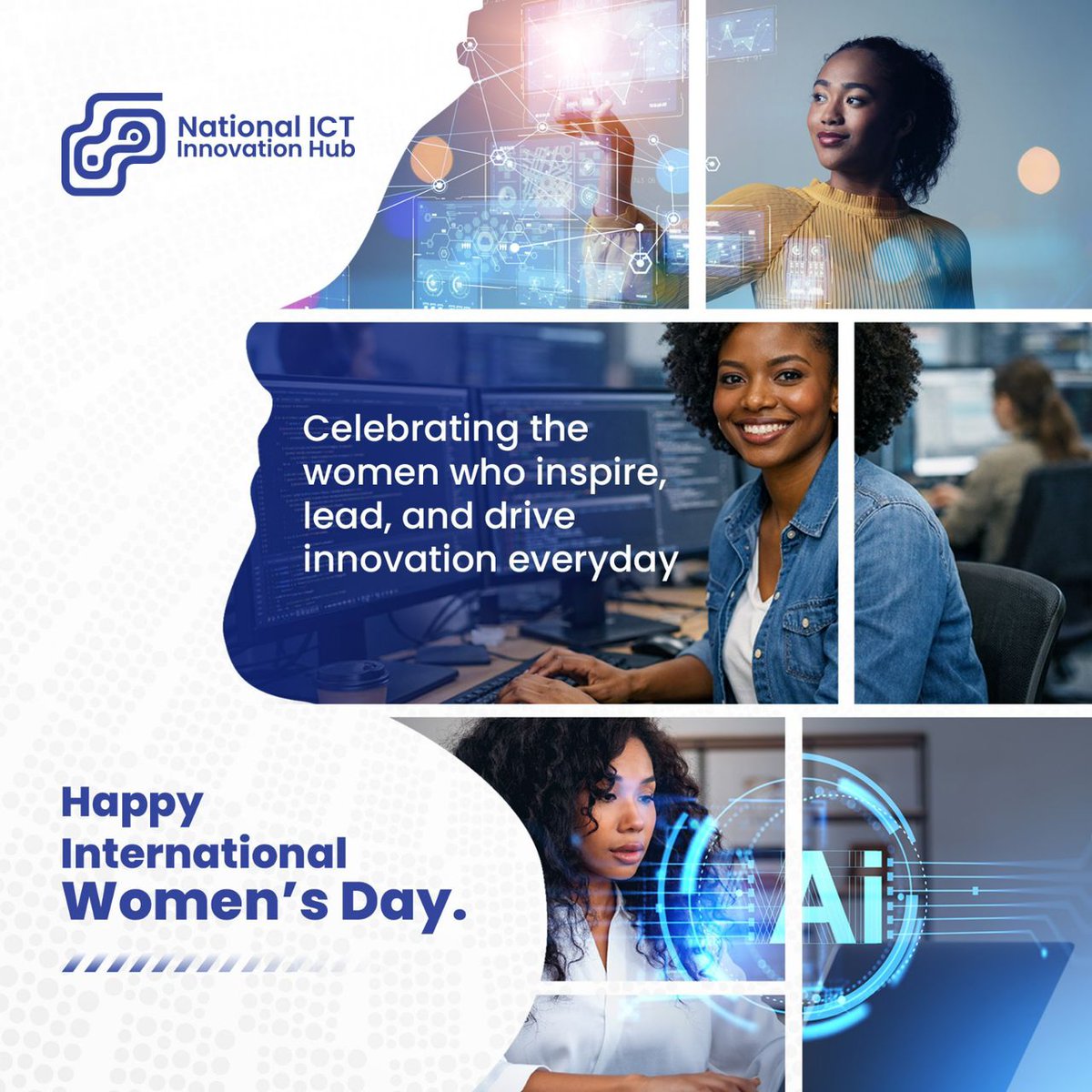 innovationhubug's tweet photo. Happy International #WomensDay2026 to the women who code, create, innovate, and lead the future of technology.

Today we celebrate the brilliant minds driving digital transformation and shaping tomorrow.

#WomenInTech #IWD https://t.co/c0YC7nNPsF