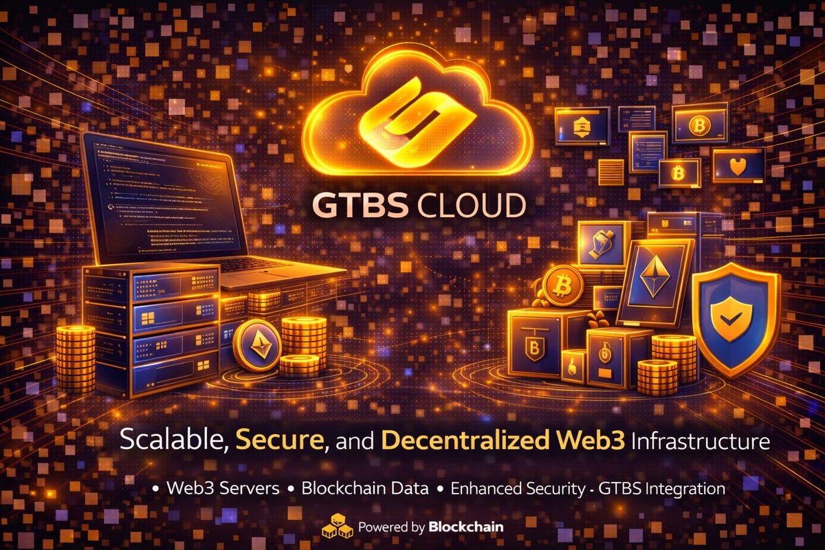 Gtbschain's tweet image. 🚀 Powering the Future of Web3 with GTBS Cloud ☁️
Scalable, secure, and decentralized infrastructure built for the next generation of blockchain innovation. Build faster, safer, and smarter with Web3-ready cloud solutions.

#GTBSCloud #Web3Infrastructure #BlockchainTechnology🔐⚡