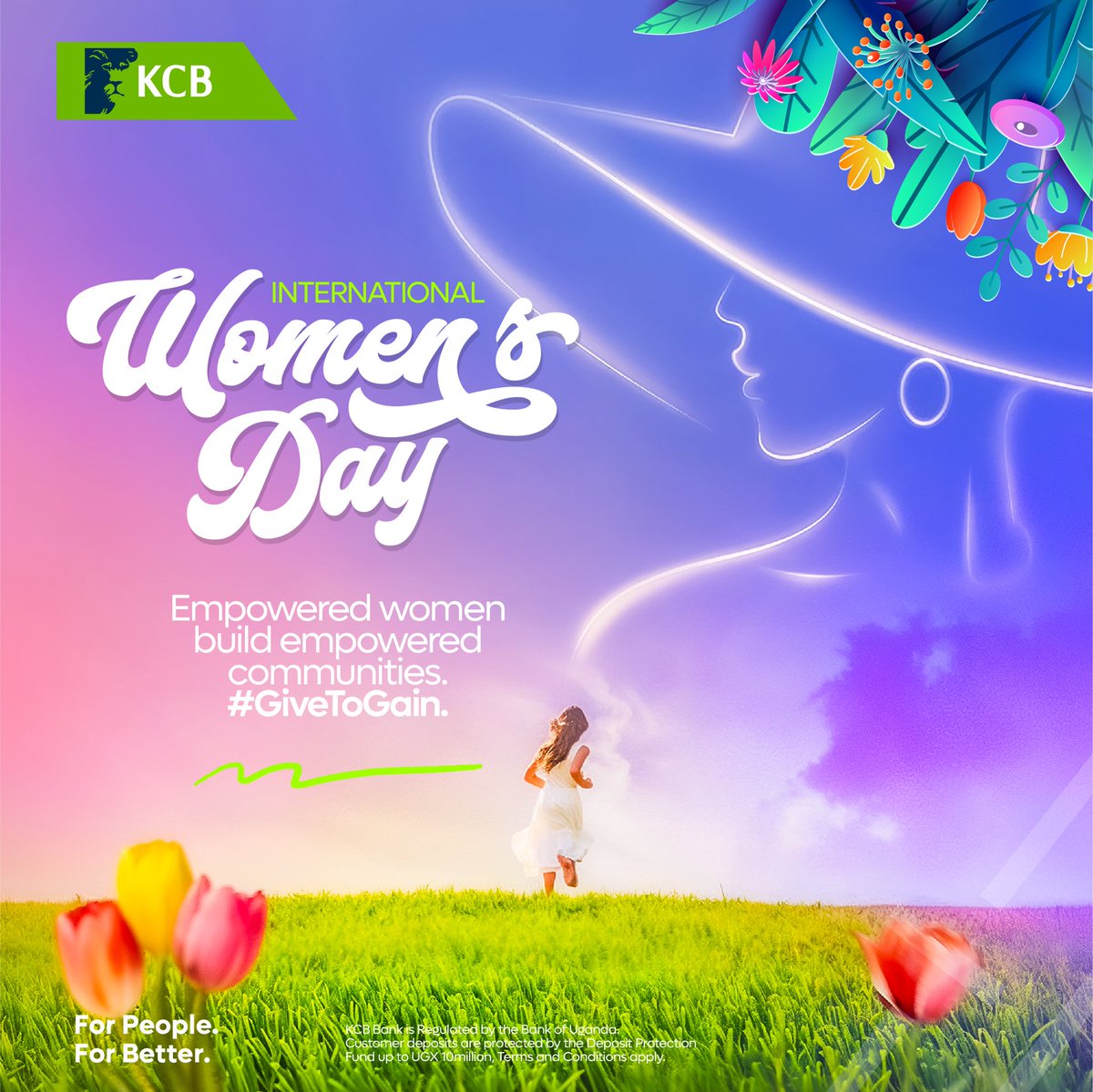 kcbbankug's tweet photo. Today is a reminder that investing in a woman is an investment in the world. Let’s keep creating, leading, and lifting.

Happy International Women’s day from KCB bank.

#ForPeopleForBetter #GivetoGain https://t.co/Hno5C8zyUC